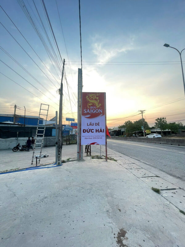 Biển hiệu bia Sài Gòn cho đại lý
